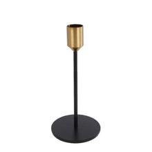 Afbeelding in Gallery-weergave laden, Kandelaar - Maya - Zwart goud

