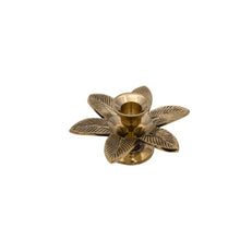 Afbeelding in Gallery-weergave laden, Kandelaar - Big Flower - Goud
